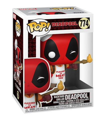 Figurine Funko Pop ! N°774 - Deadpool 30th - Backyard Griller Deadpool